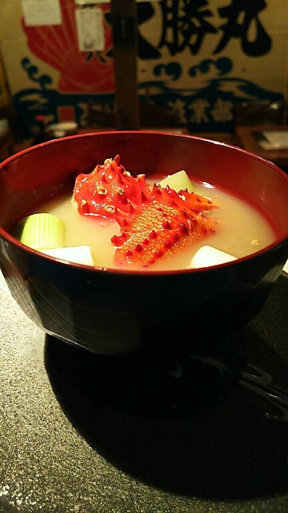 海味はちきょう 花咲ガニの鉄砲汁